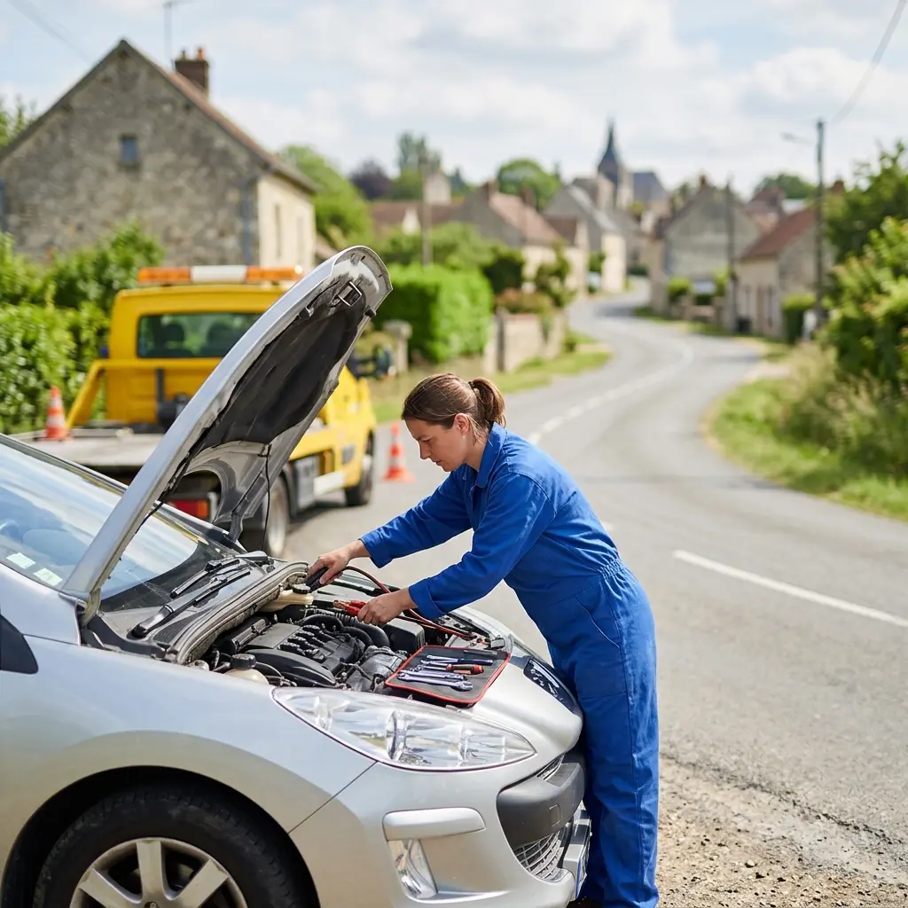 Les bons gestes lors d'une panne à Pommeuse