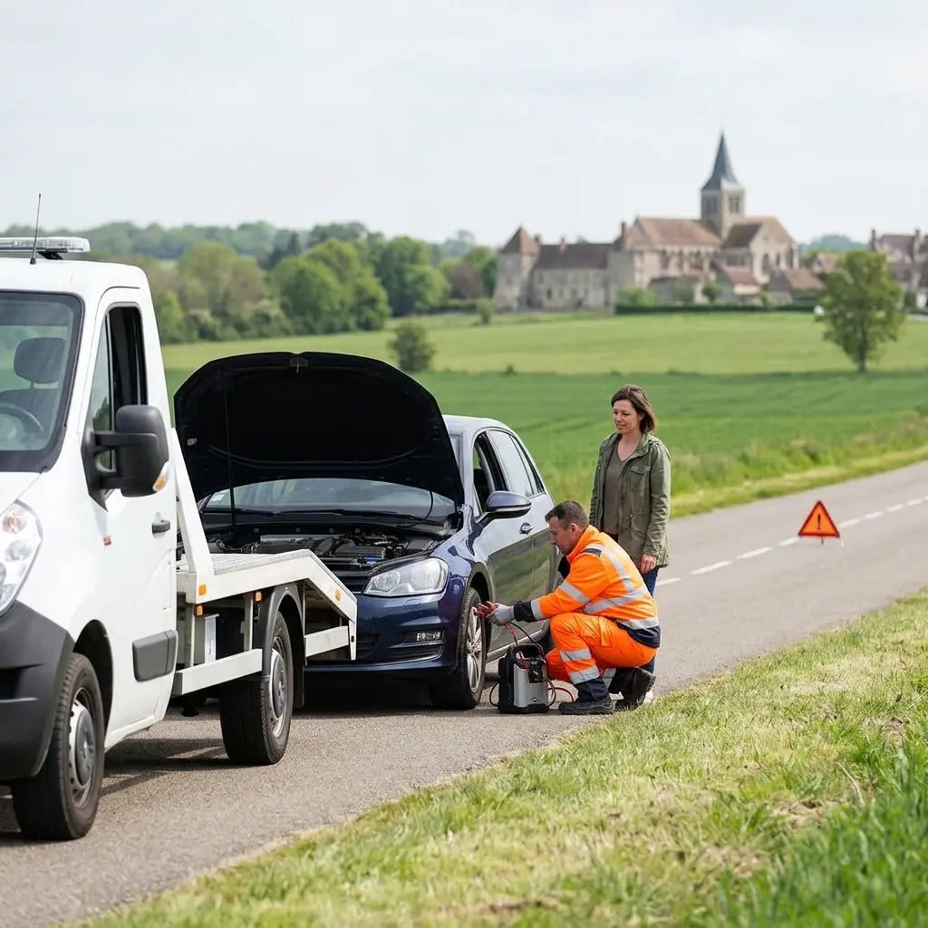 Dépannage auto Château-Landon (77570)