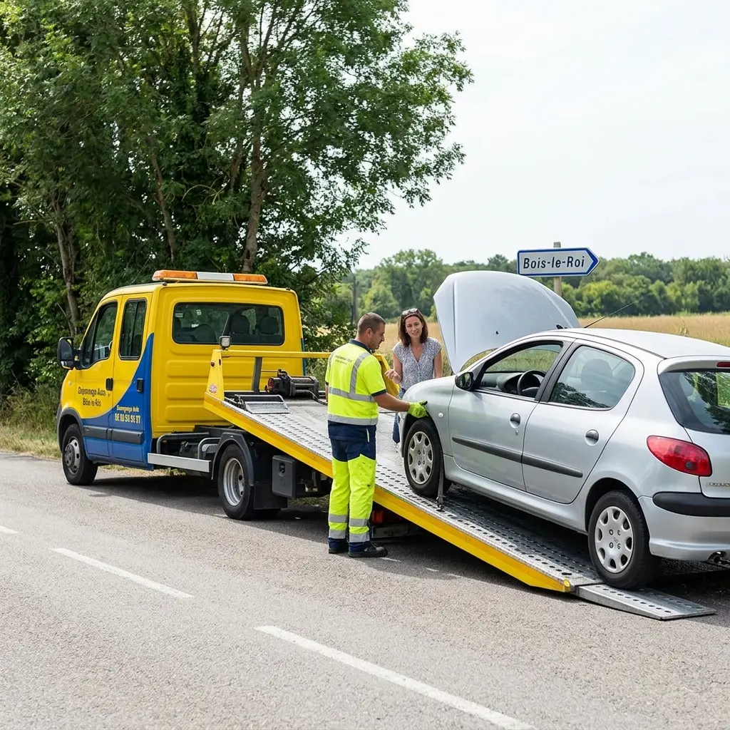 Dépannage auto Bois-le-Roi (77590)