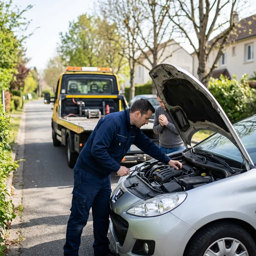 Une expertise technique sur place