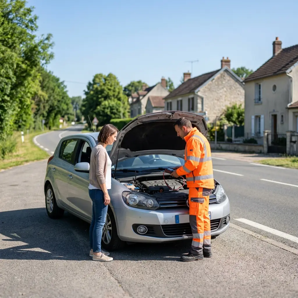 Dépannage auto Montigny-sur-Loing (77690)