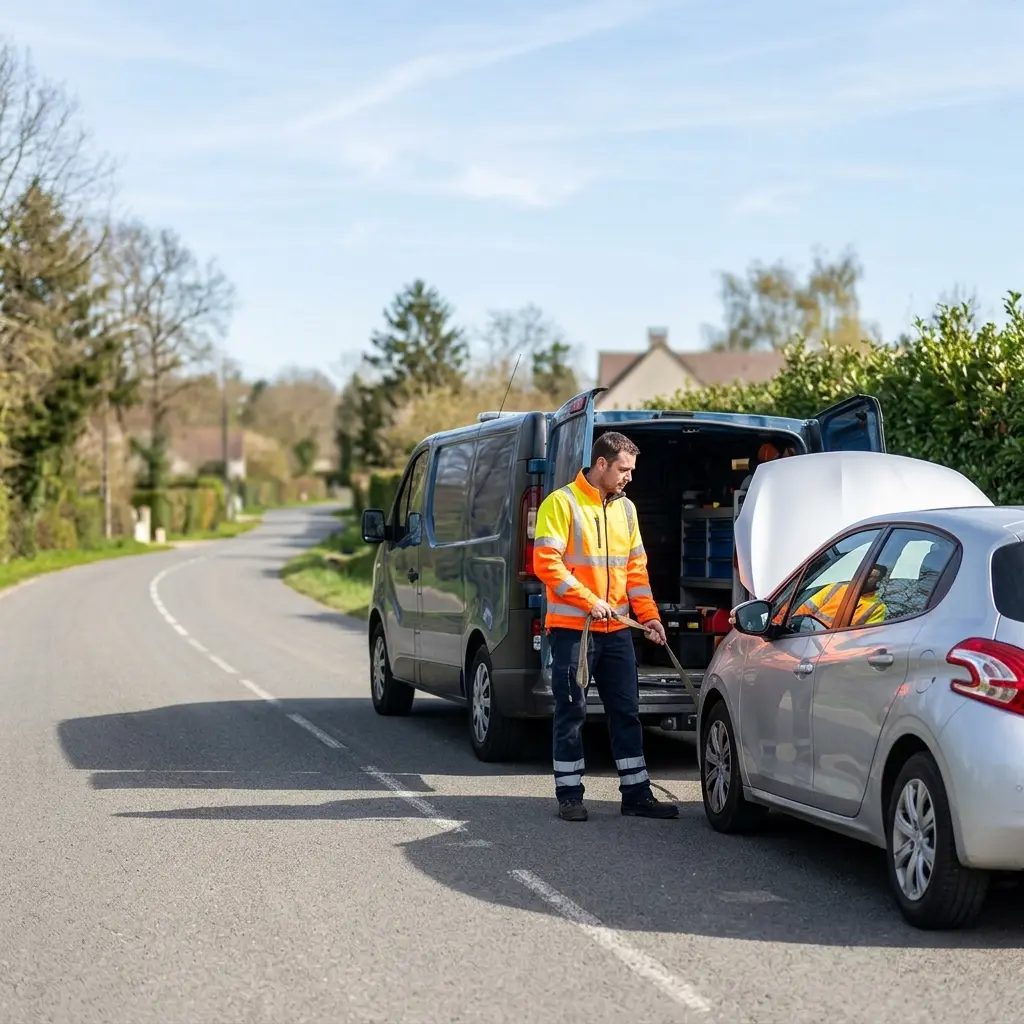 Comment réagir avant l'arrivée de notre dépanneuse ?