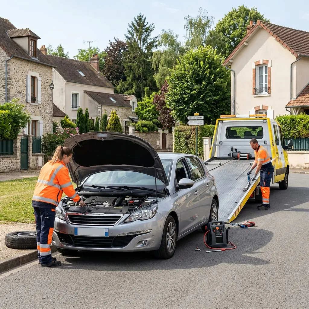 Dépannage auto Samois-sur-Seine (77920)