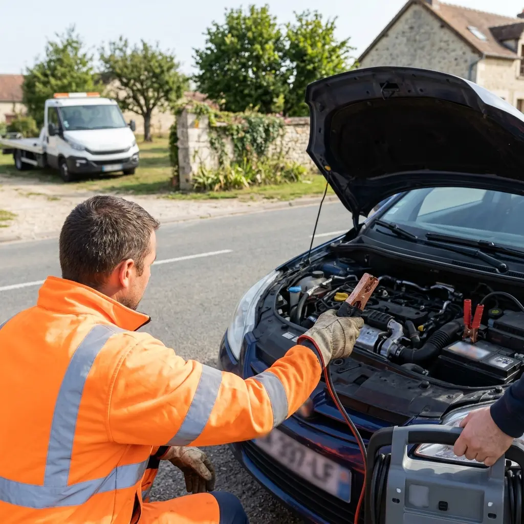 Dépannage auto Chailly-en-Bière (77930)