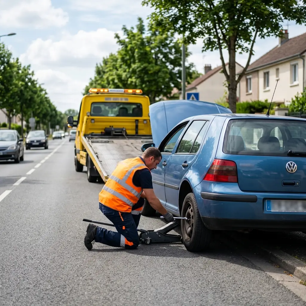 Comment se déroule l'intervention à Achères ?