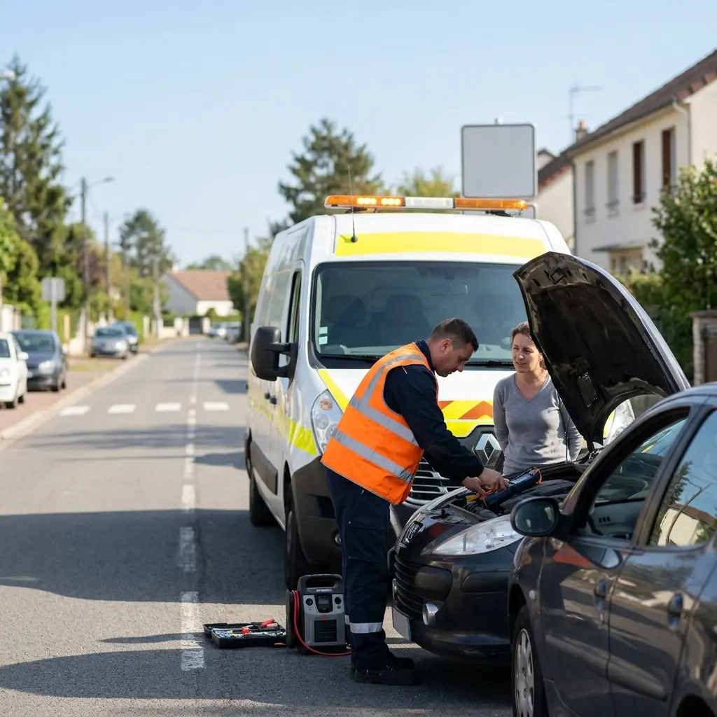 Dépannage auto Le Mesnil-Saint-Denis (78320)