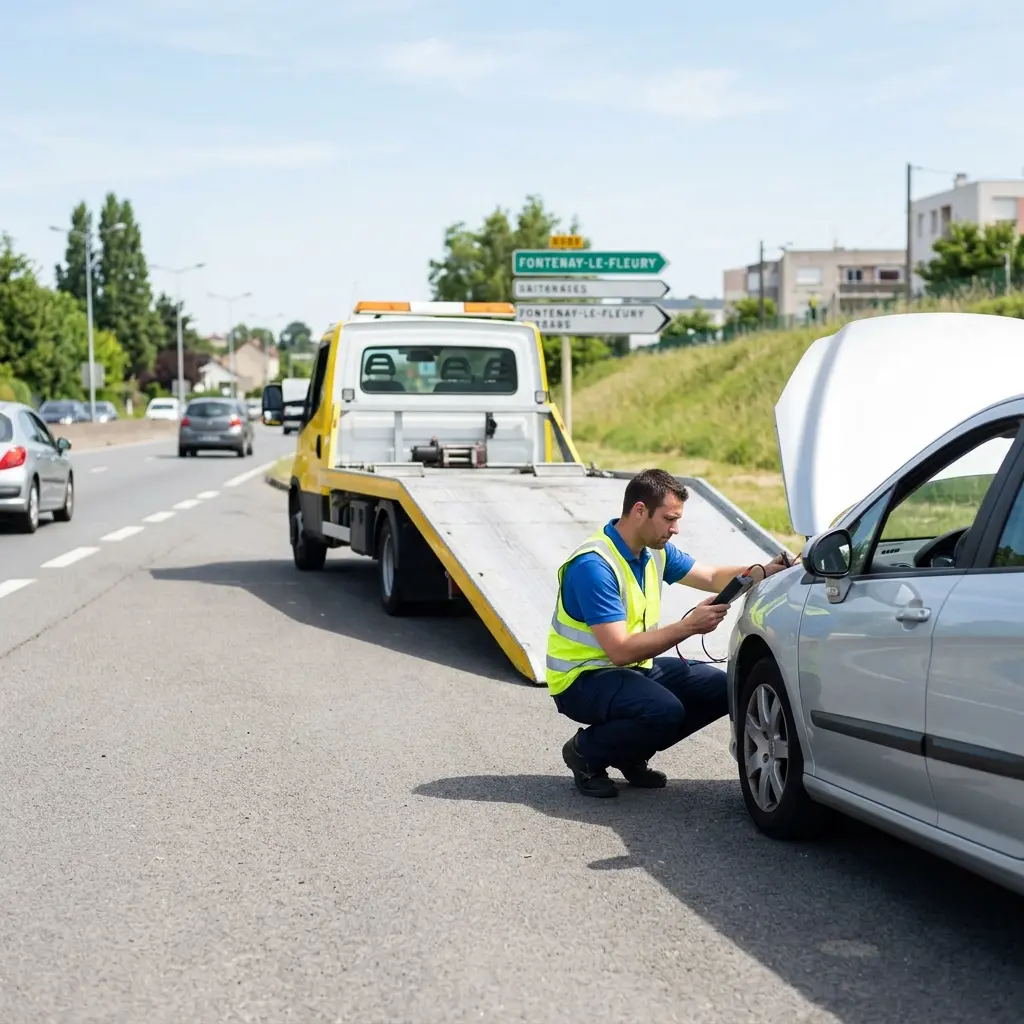Comment se déroule l'intervention à Fontenay-le-Fleury ?