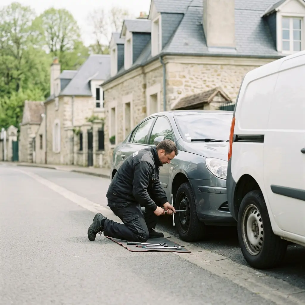 Comment se déroule l'intervention à Louveciennes ?