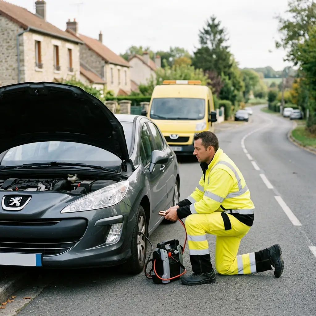Précautions lors d'une panne