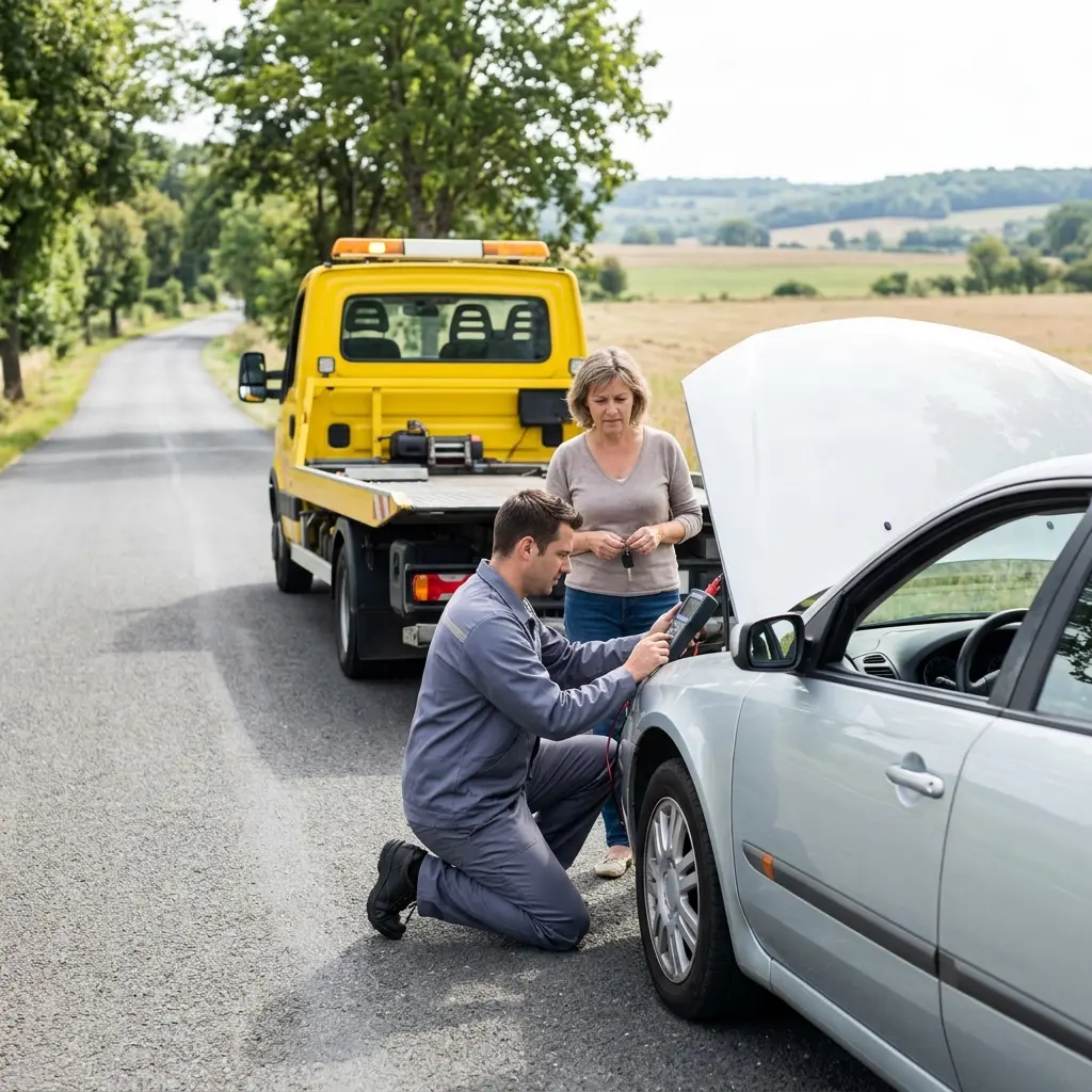Dépannage auto Follainville-Dennemont (78520)
