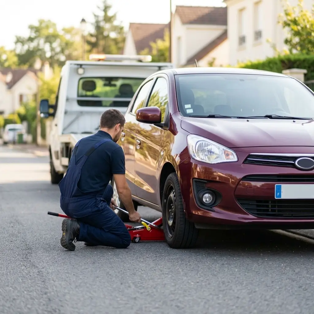 Comment se déroule l'intervention de dépannage à Buc ?