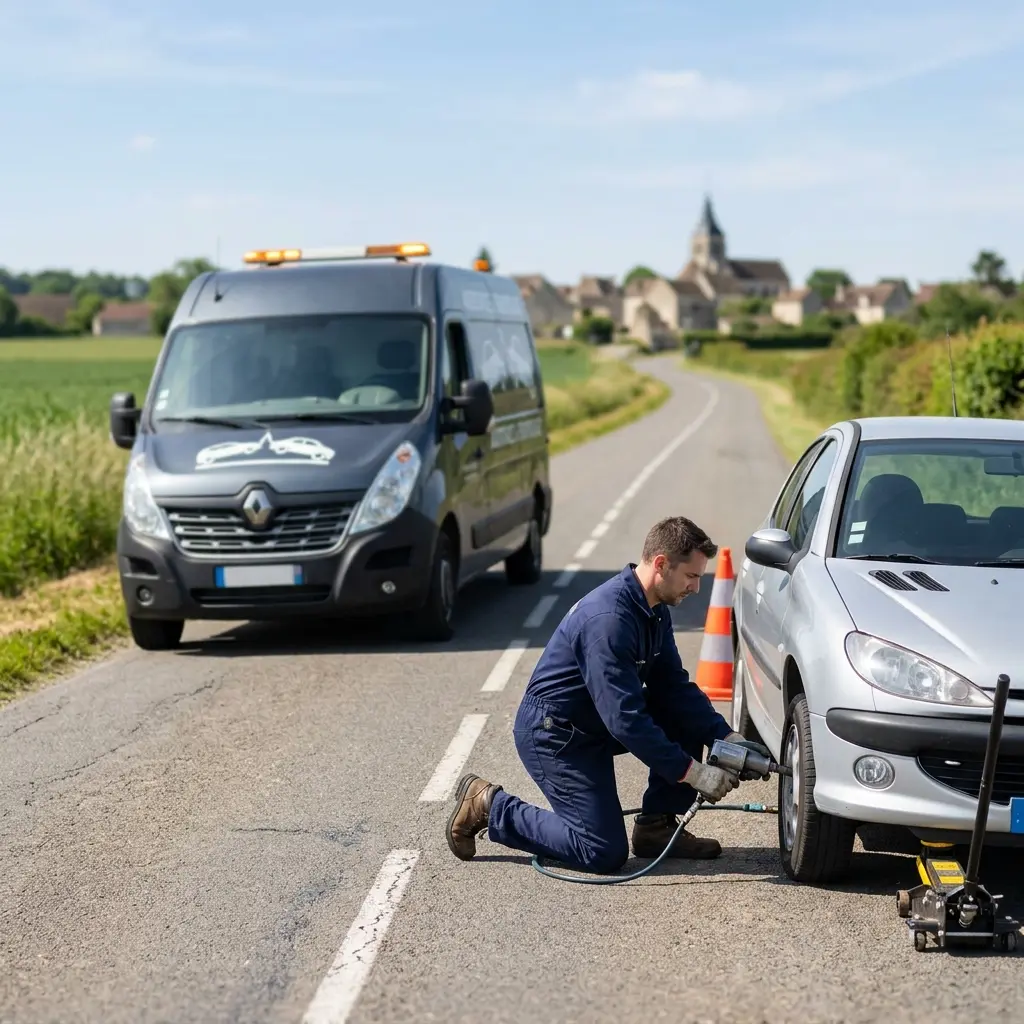 Précautions lors d'une panne