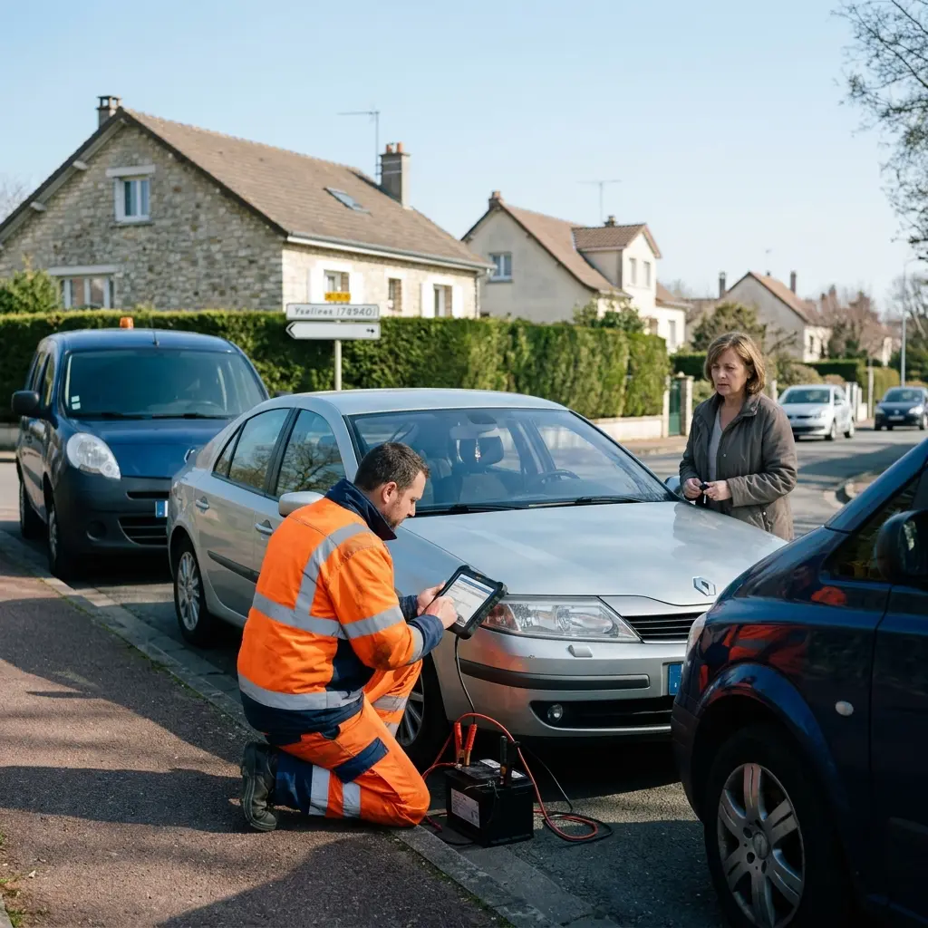 Dépannage auto Queue-les-Yvelines (78940)