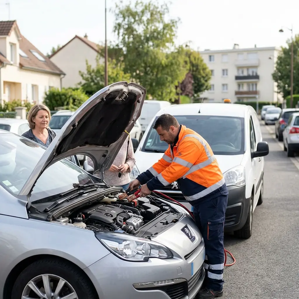 Dépannage auto Carrières-sous-Poissy (78955)