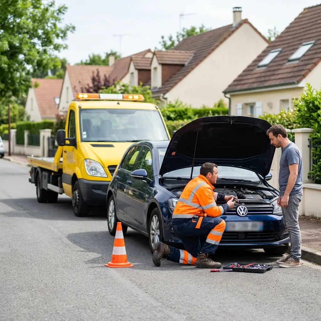 Dépannage auto Voisins-le-Bretonneux (78960)
