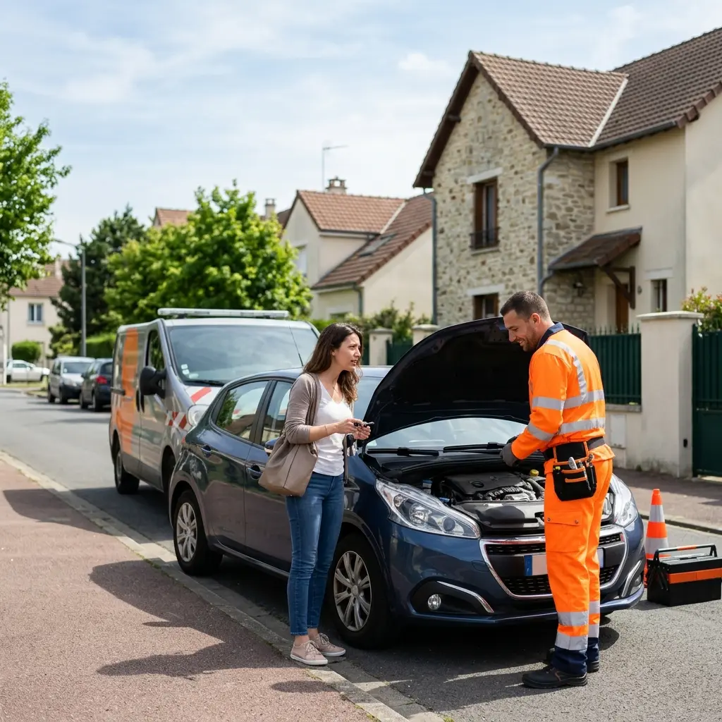 Comment réagir correctement en attendant le dépanneur