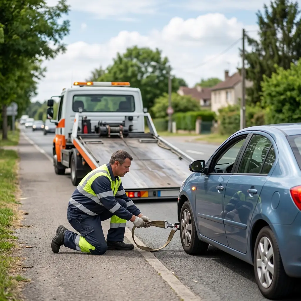 Comment se déroule l'intervention à Saint-Germain-lès-Corbeil ?