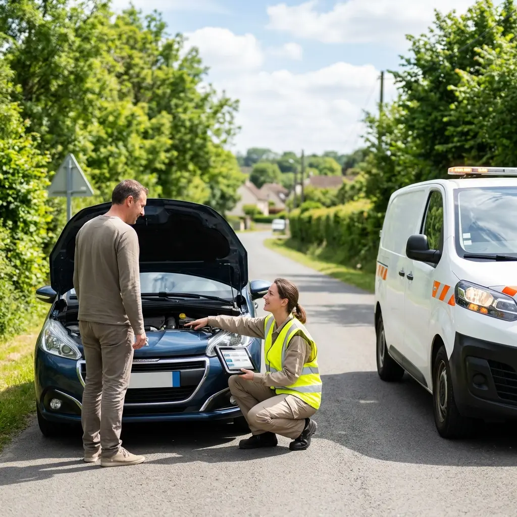 Une expertise technique sur place