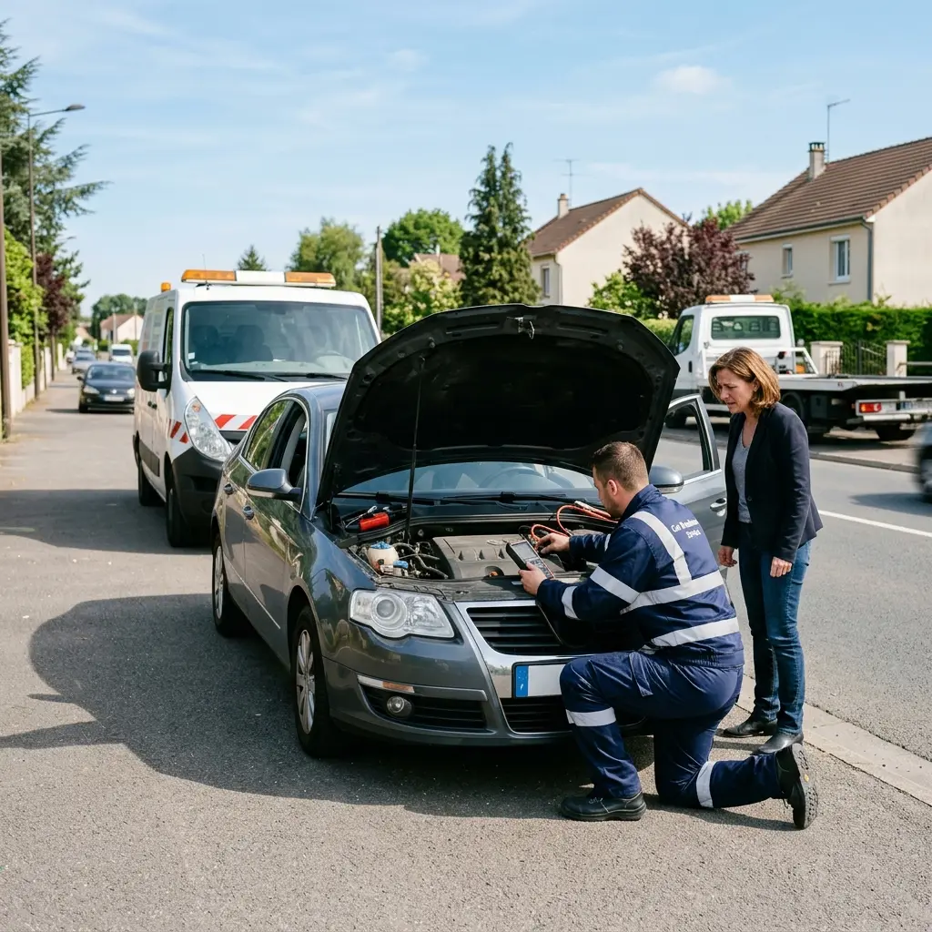 Les gestes essentiels lors d'une panne à Paray-Vieille-Poste