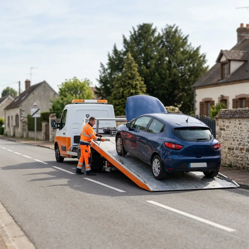 Précautions lors d'une panne automobile
