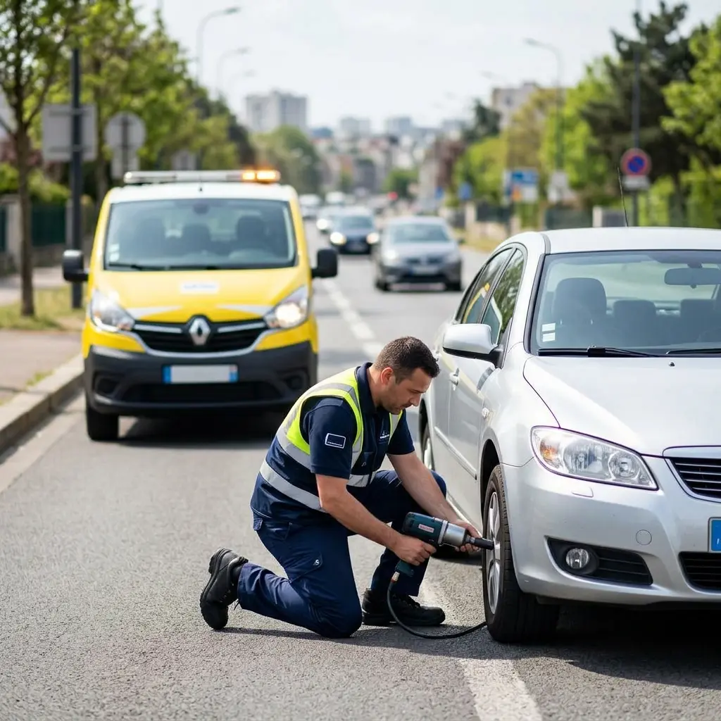 Dépannage auto Villeneuve-la-Garenne (92390)