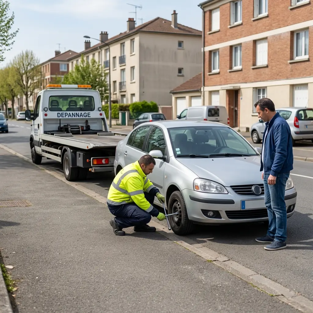 Comment réagir correctement en attendant le dépanneur à Bondy ?