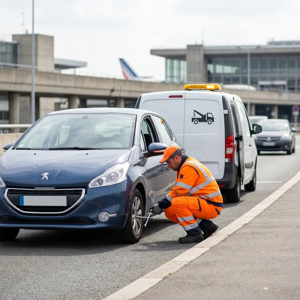 Comment se déroule l'intervention à Orly ?