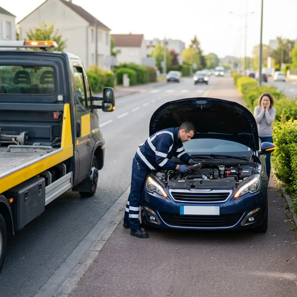 Précautions lors d'un incident mécanique