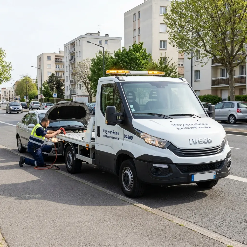 Dépannage auto Vitry-sur-Seine (94400)