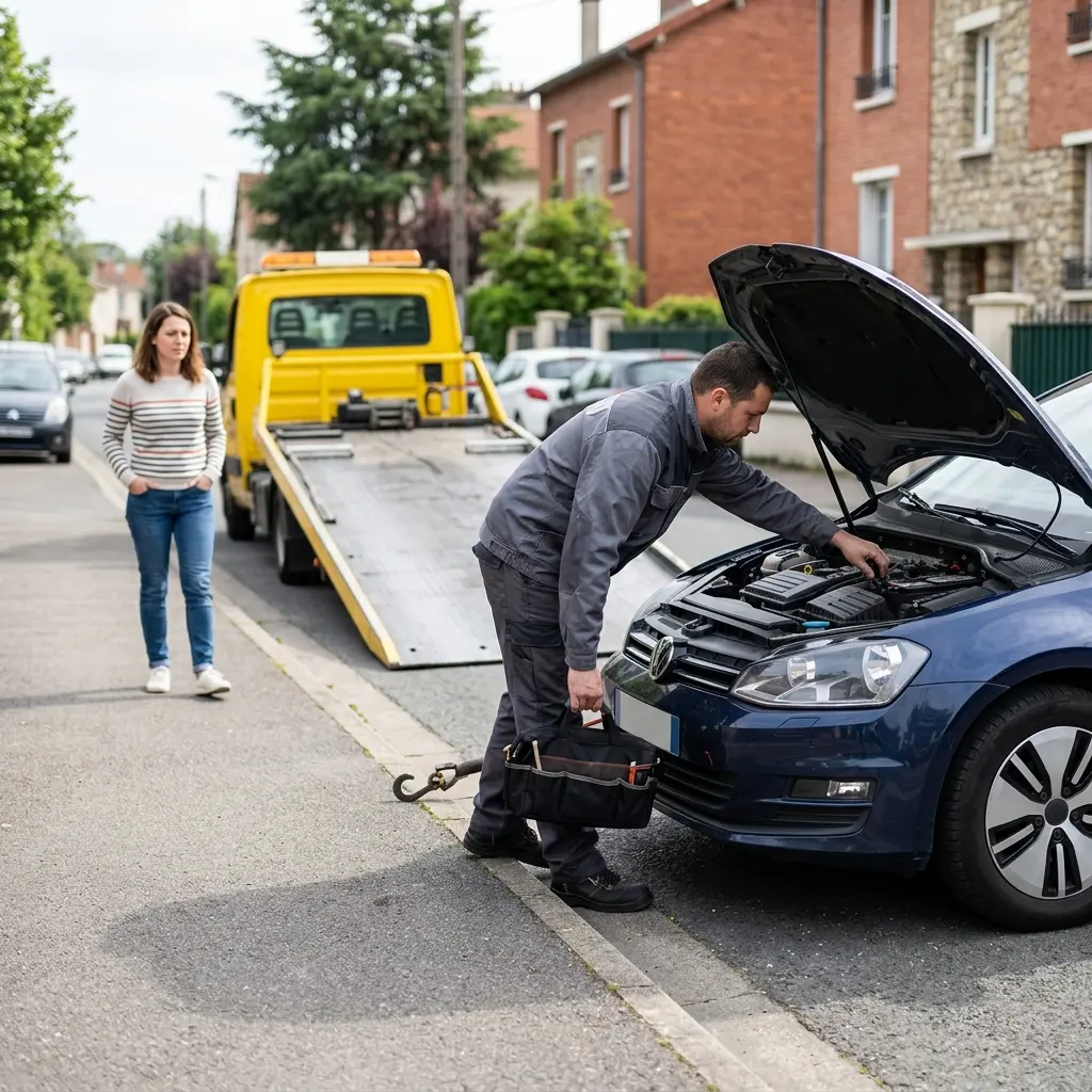 Un service de remorquage professionnel et transparent