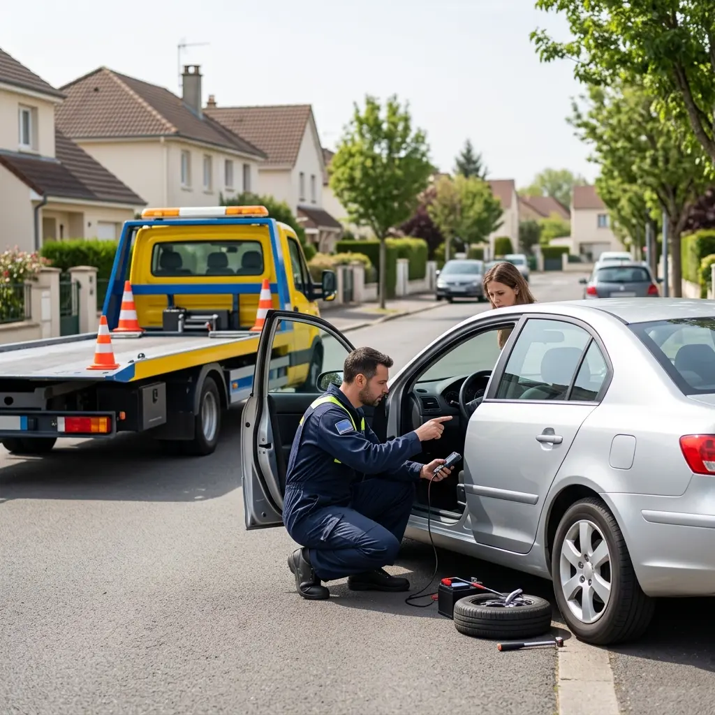 Comment se déroule l'intervention de dépannage à Taverny ?