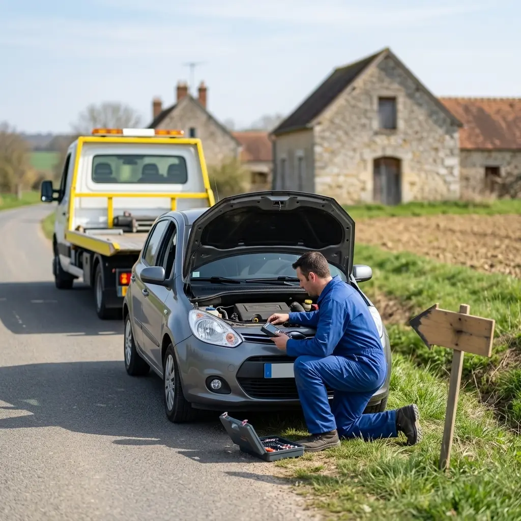 Dépannage auto Belloy-en-France (95270)