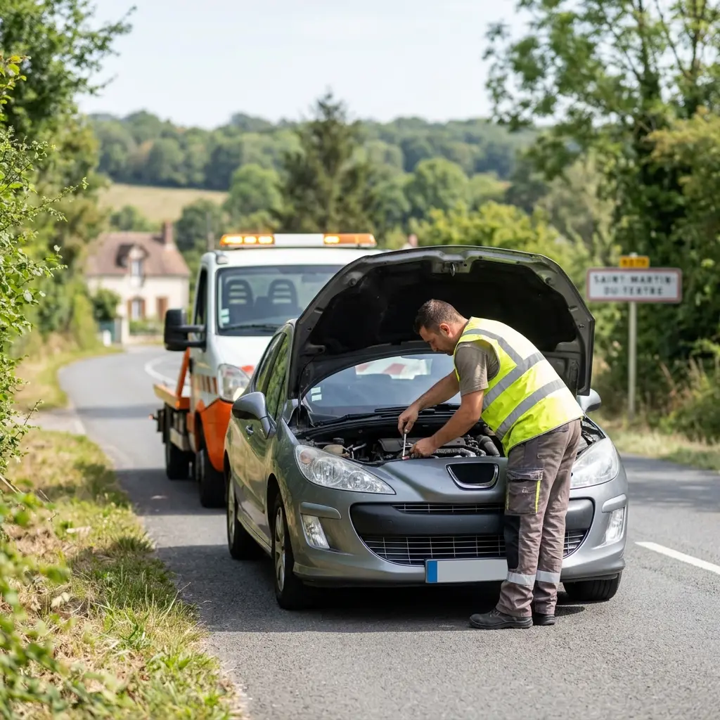 Les bons gestes à adopter lors d'une panne à Saint-Martin-du-Tertre