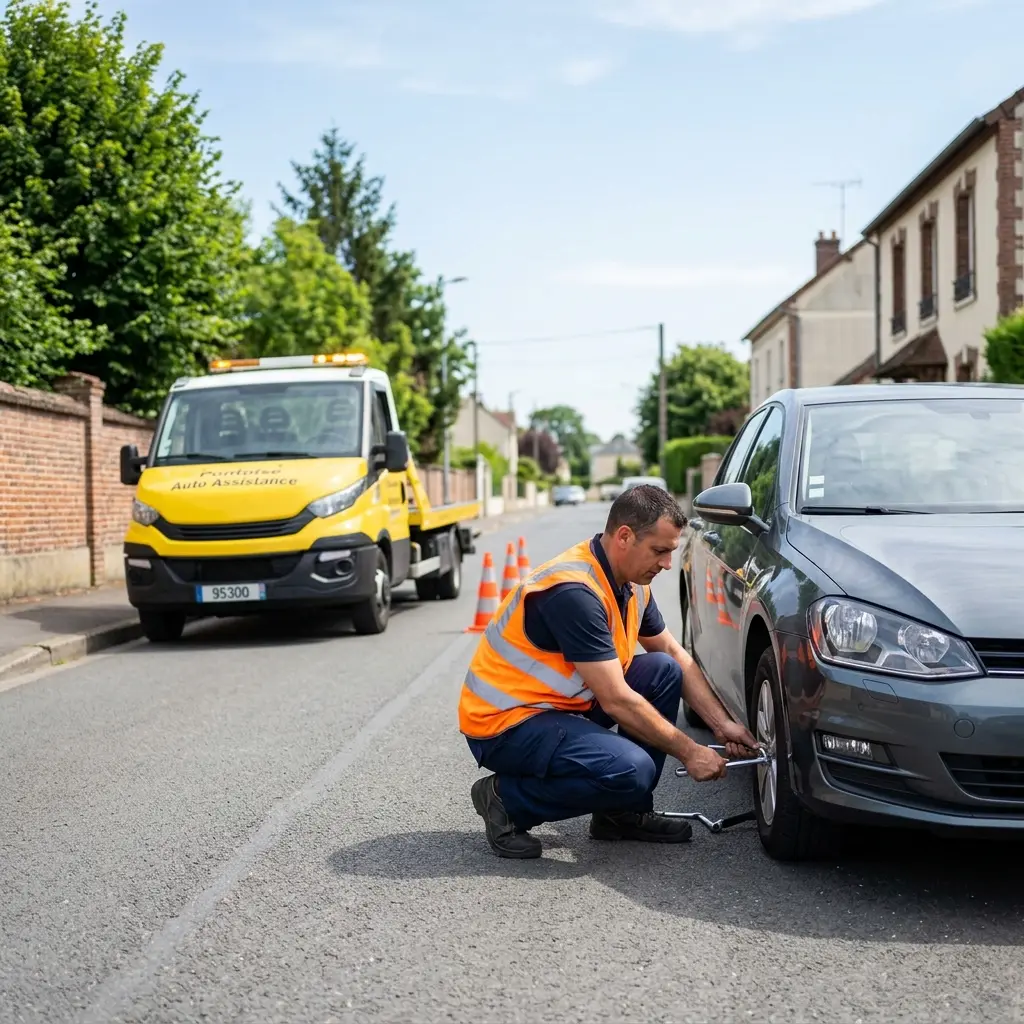 Comment se déroule l'intervention de dépannage à Pontoise ?