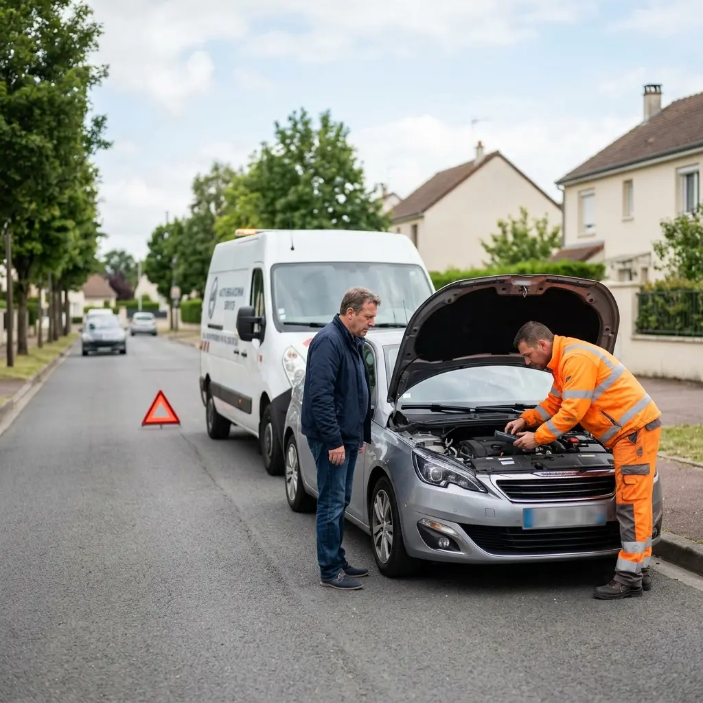 Dépannage auto Louvres (95380)