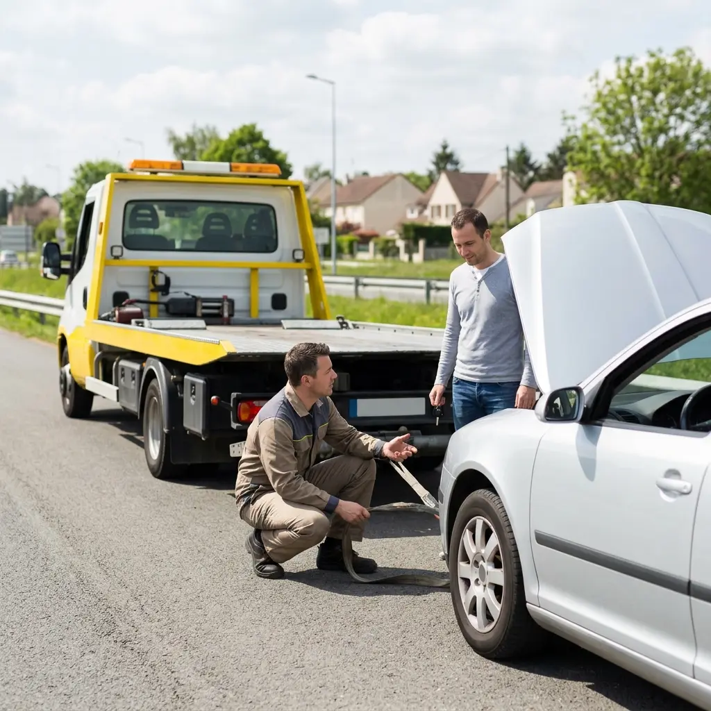 Précautions lors d'une panne à Fosses
