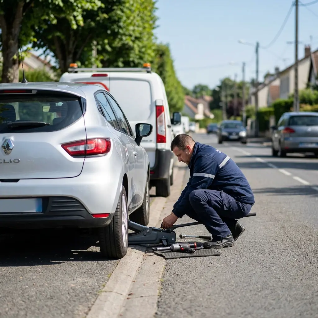 Comment se déroule l'intervention à Éragny ?