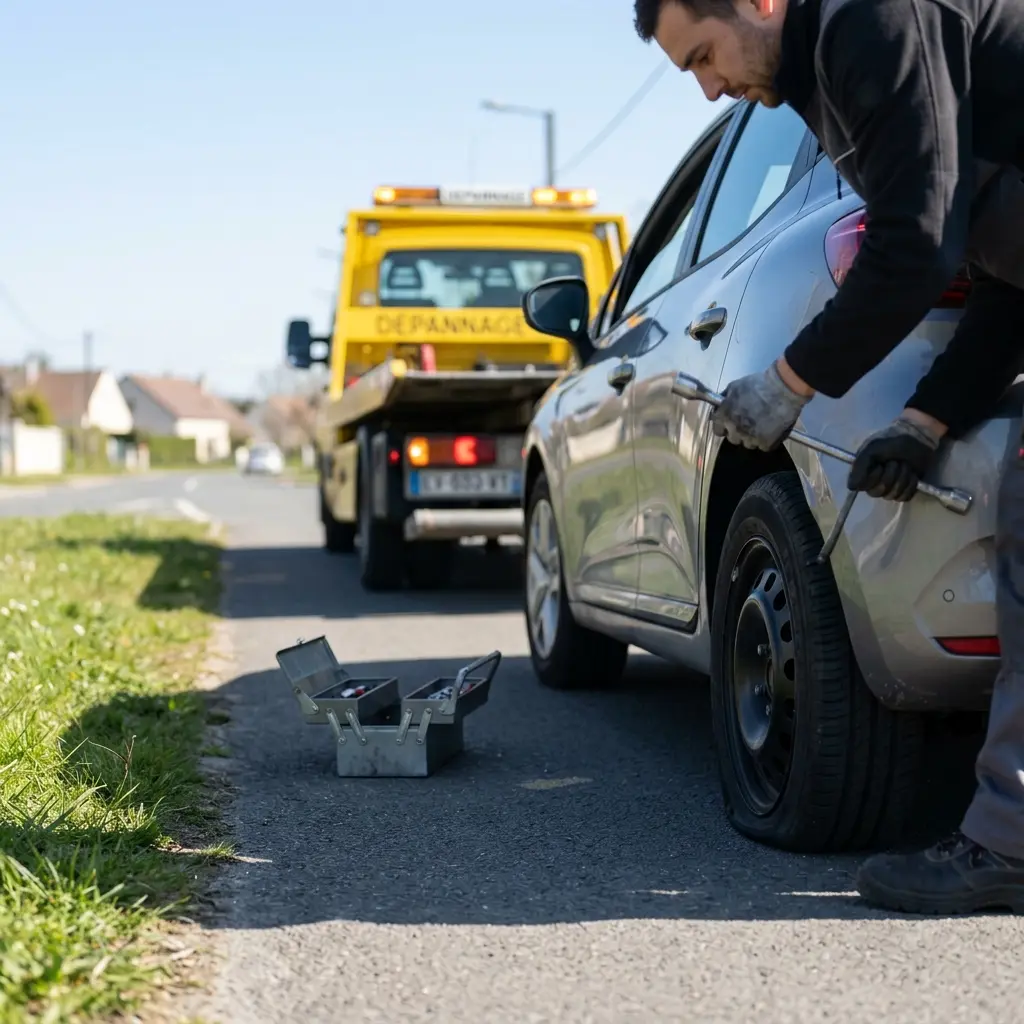Comment se déroule l'intervention de dépannage à Parmain ?