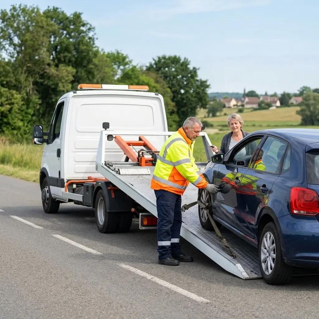 Comment se déroule le dépannage auto à Marly-la-Ville ?