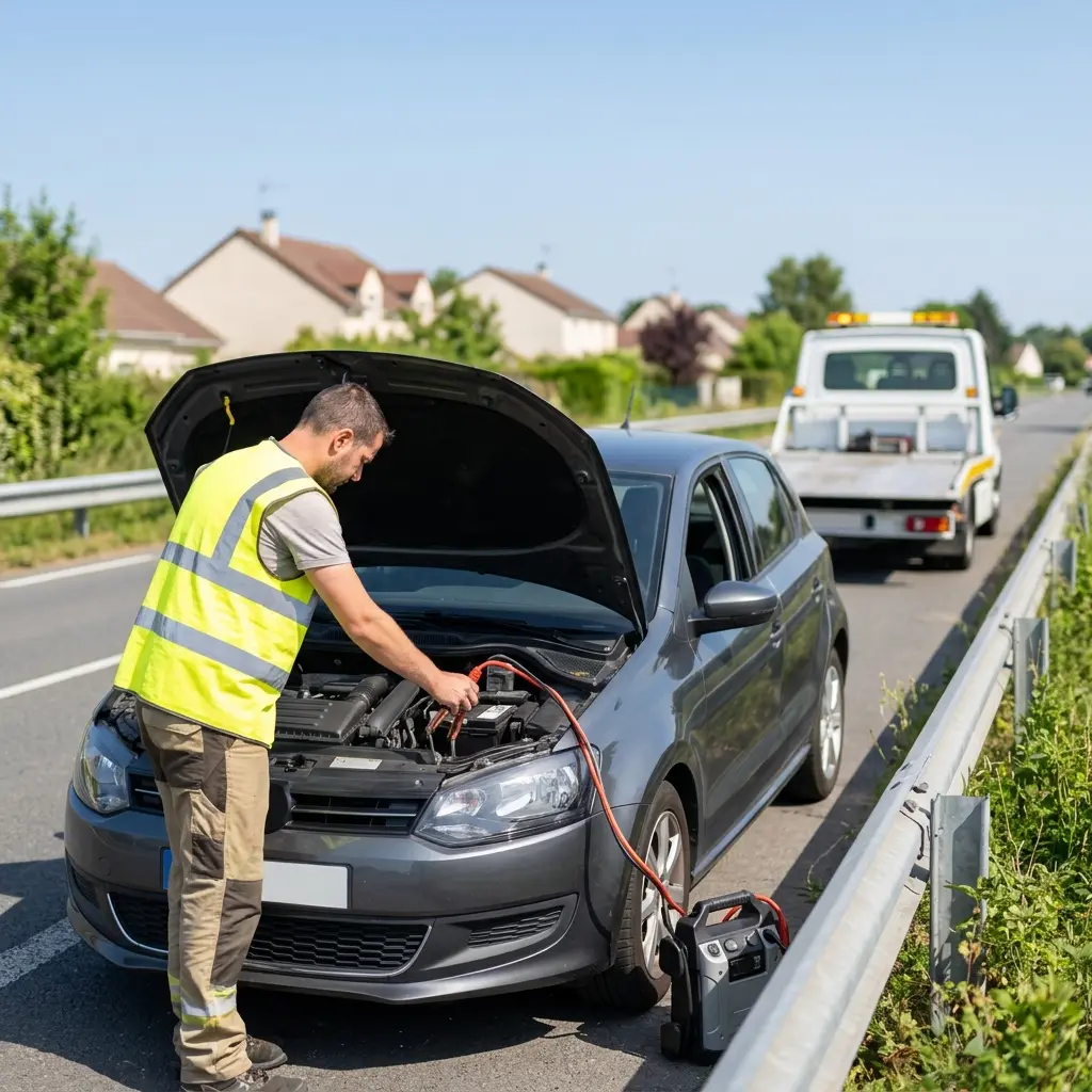 Dépannage auto Courdimanche (95800)
