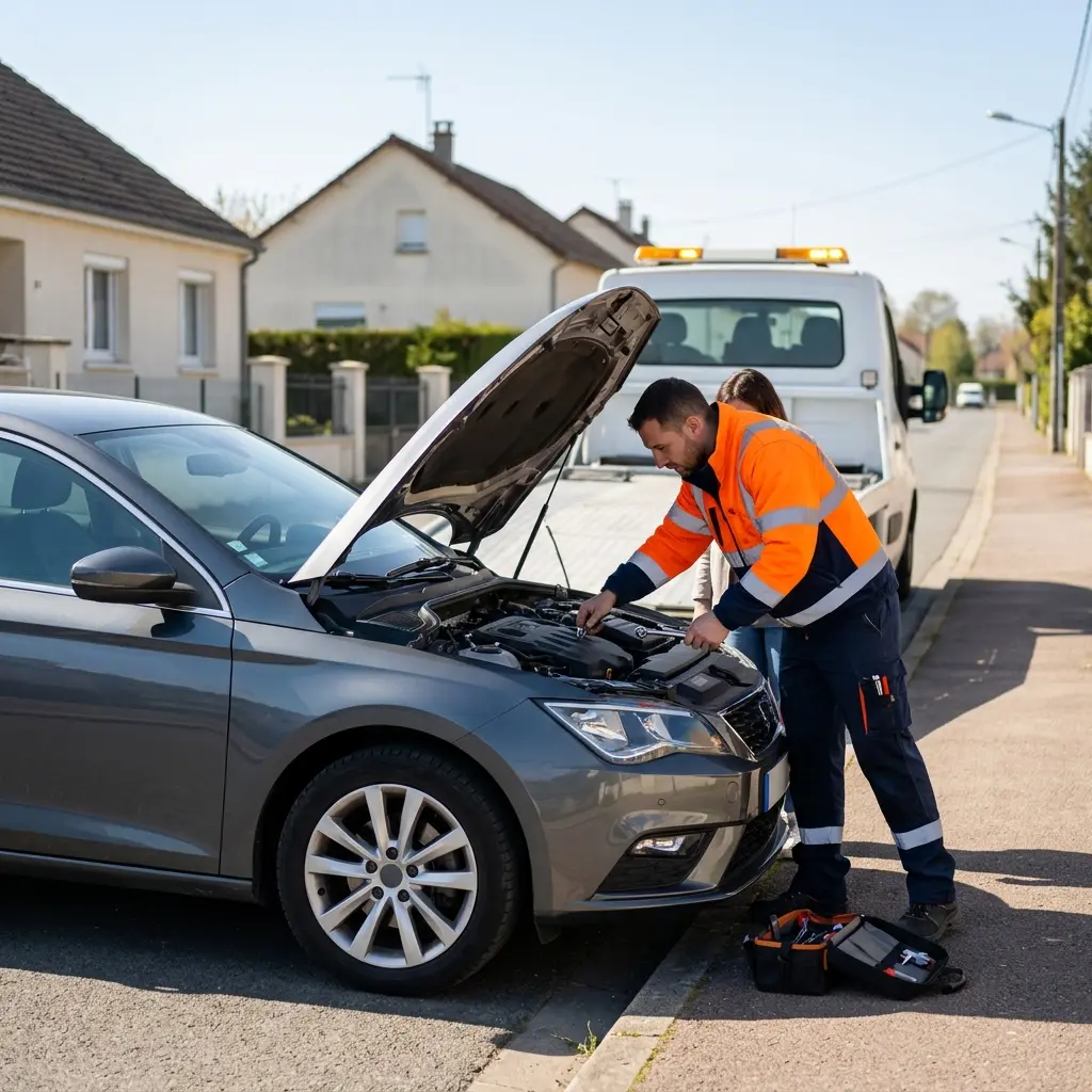 Dépannage auto Bruyères-sur-Oise (95820)