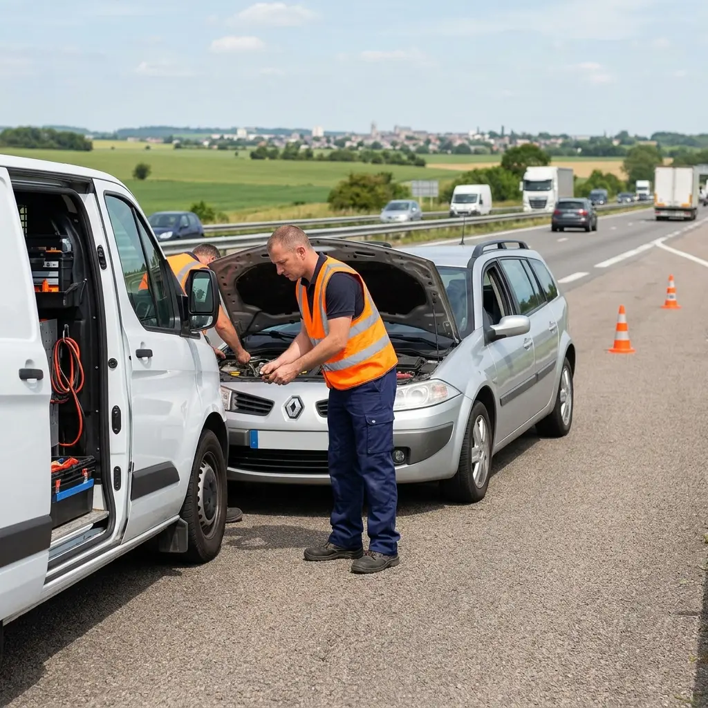 Bons réflexes et précautions en cas de panne sur l'autoroute à Beauvais