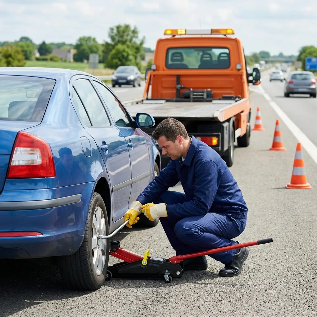 Notre méthode d'intervention pour un dépannage autoroute à Creil dans l'Oise