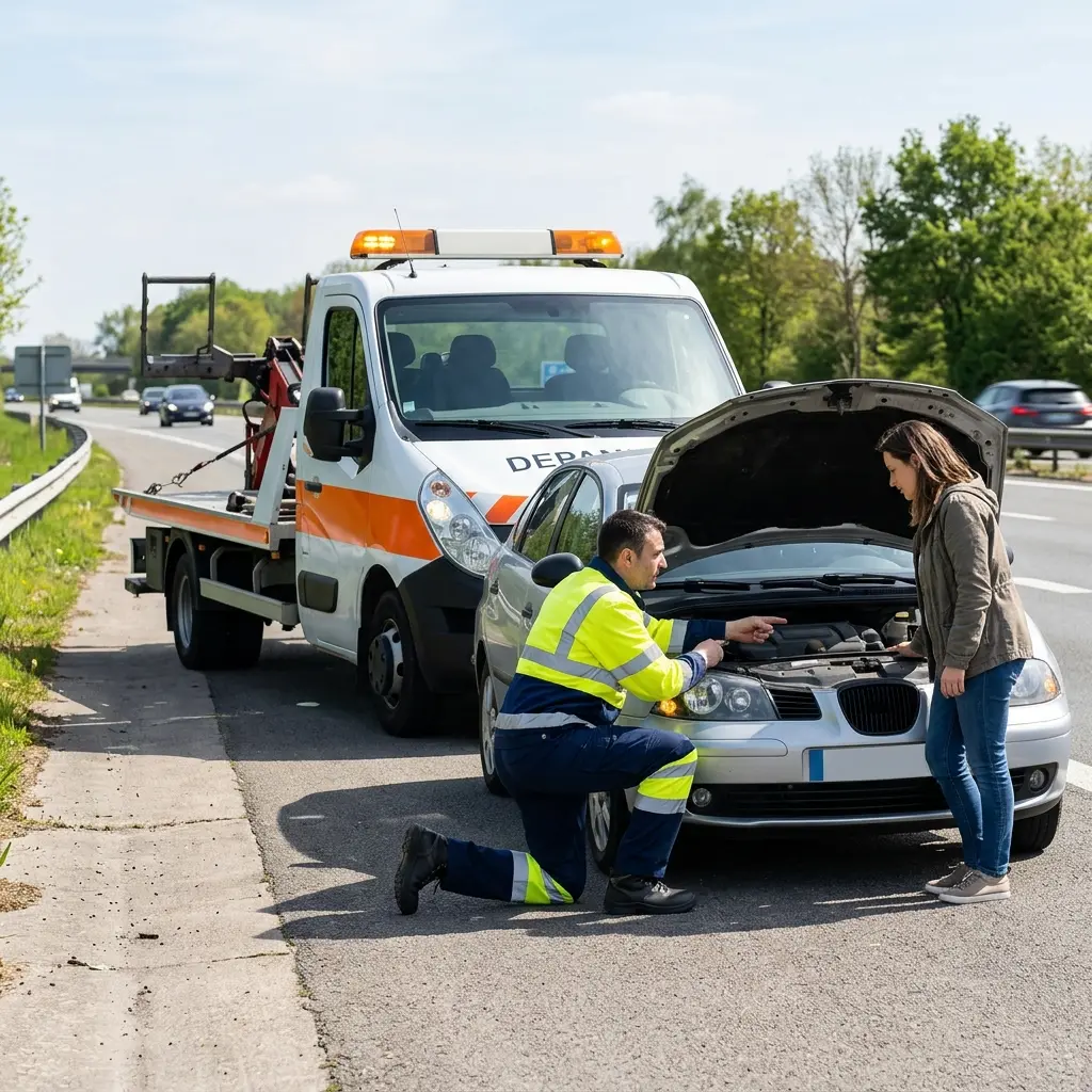 Les bons réflexes en cas de panne près de Saint-Just-en-Chaussée