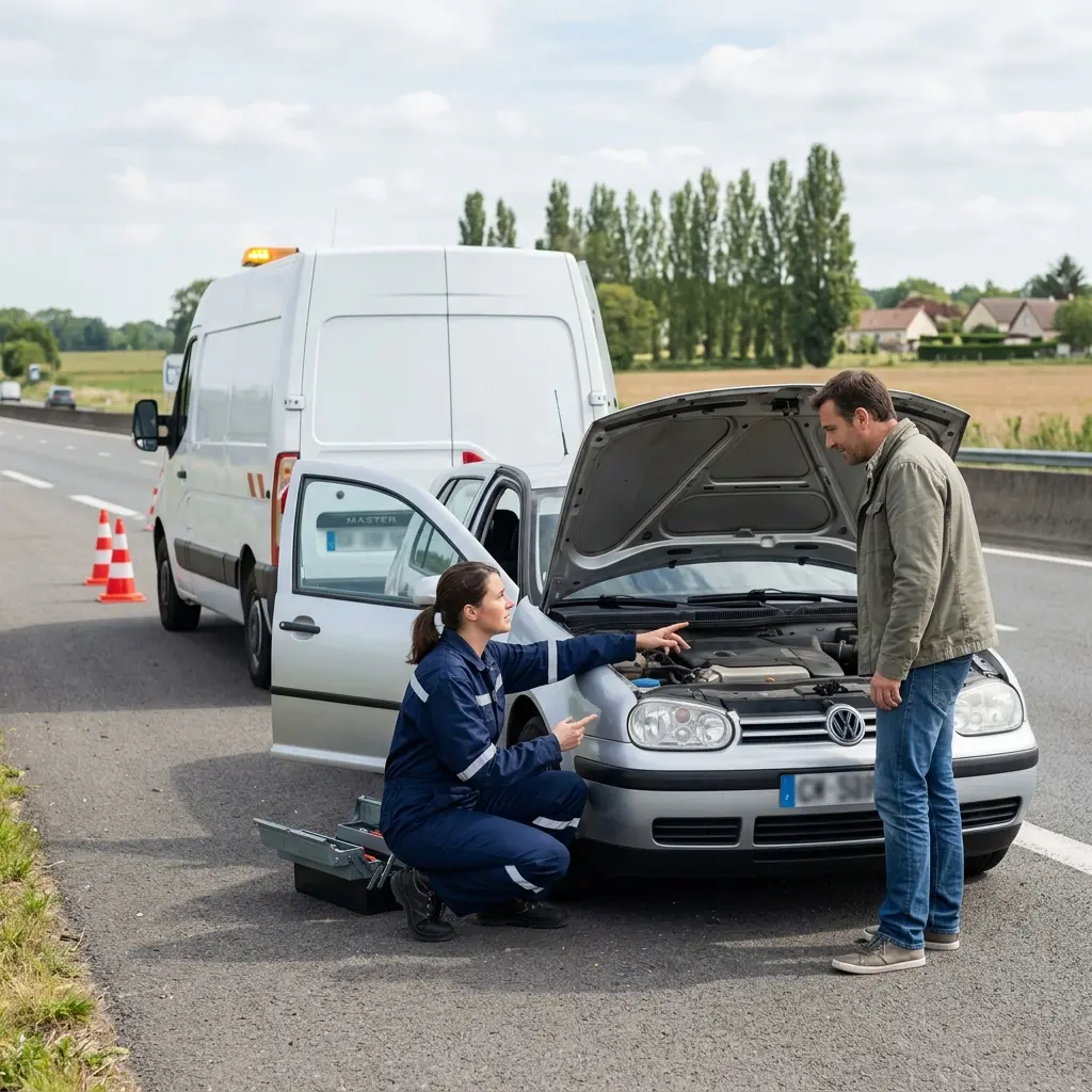 Un service de dépannage fiable pour reprendre la route