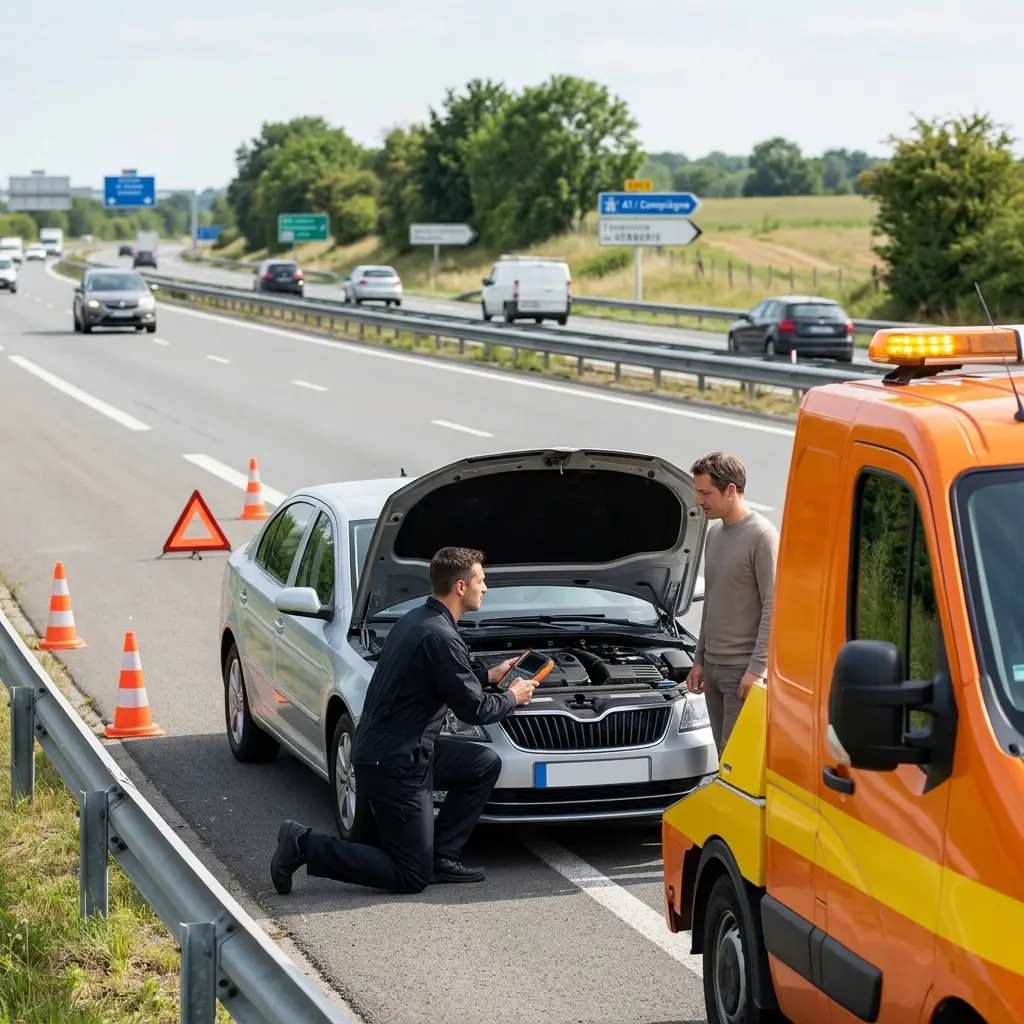 Dépannage autoroute Verberie (60410)