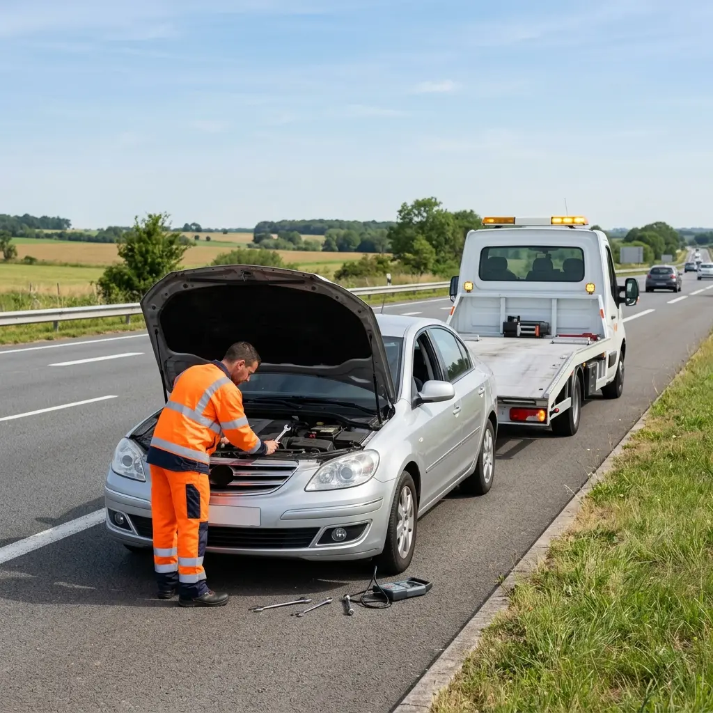 Comment réagir correctement en cas de panne sur l'axe routier