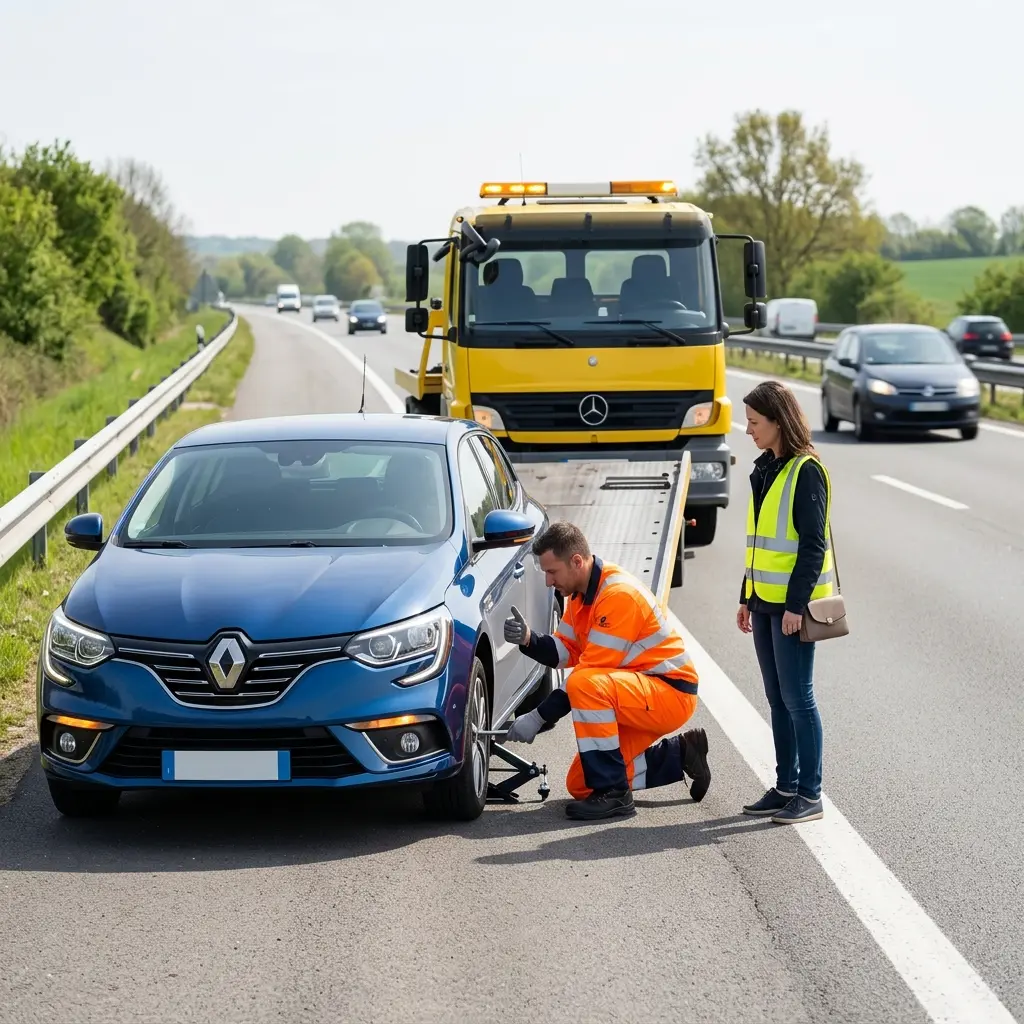 Dépannage autoroute Chapelle-en-Serval (60520)