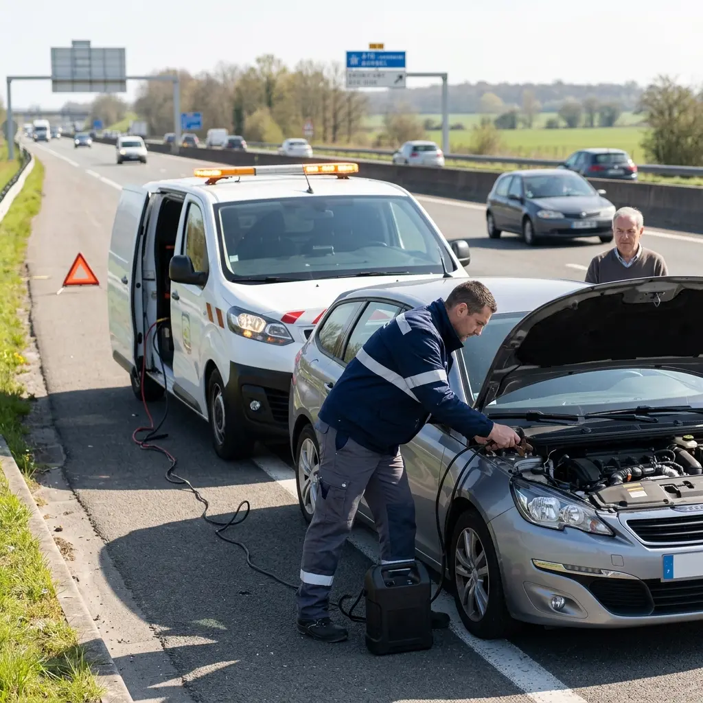 Comment se déroule l'intervention de dépannage à Bornel ?