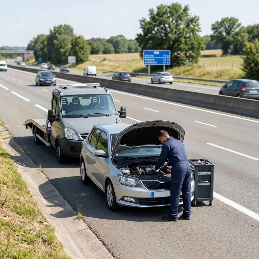 Dépannage autoroute Orry-la-Ville (60560)